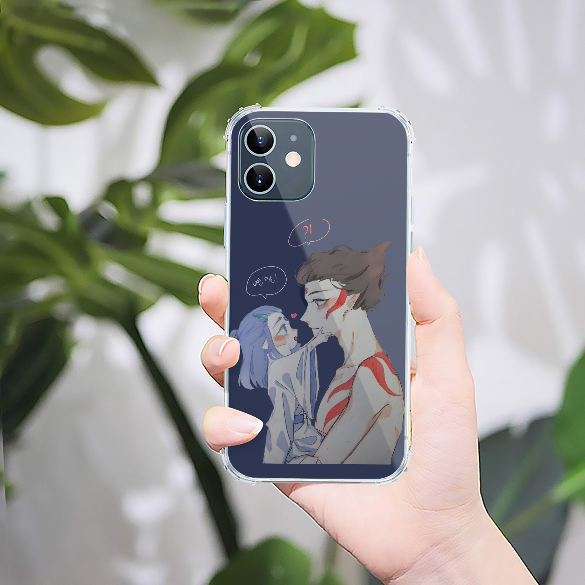 （画像用） Ne Zha 2 ナタ 魔童の大暴れ 【iPhone 12シリーズ対応】透明スマホケース（クリアソフトケース）